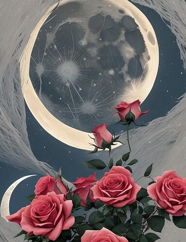 DreamShaper_v7_Roses_moon_3