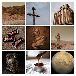 Mars-collage