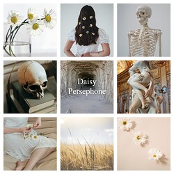 Daisy-Persephone--collage