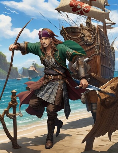 DreamShaper_v7_Celtic_sky_sea_medieval_pirate_2