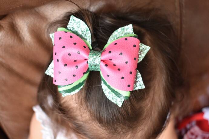 Watermelon Hair Bow, Watermelon Headband, Watermelon Hair Clip, Watermelon  Hairbows, One in Melon Outfit, Baby Watermelon, Watermelon First