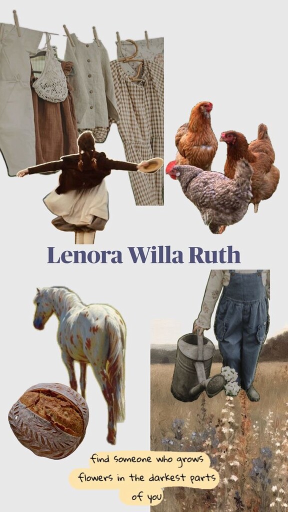 Lenora Ruth lenora willa ruth and other belles - Girl Names - Nameberry