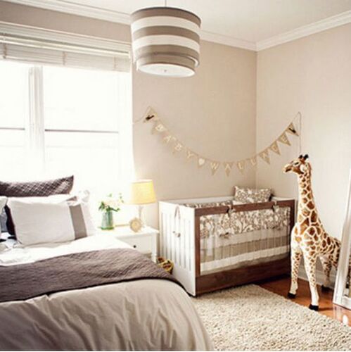 26 Ideas To Make A Nursery Work In A Master Bedroom - DigsDigs
