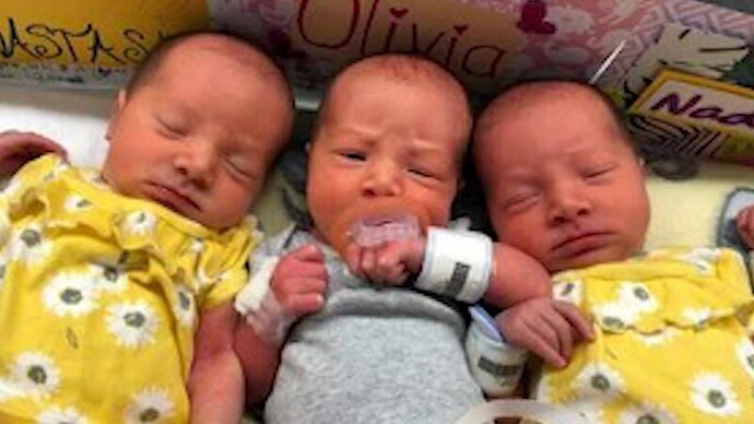 Rare set of identical triplets born at the Hospital of the University of  Pennsylvania - 6abc Philadelphia