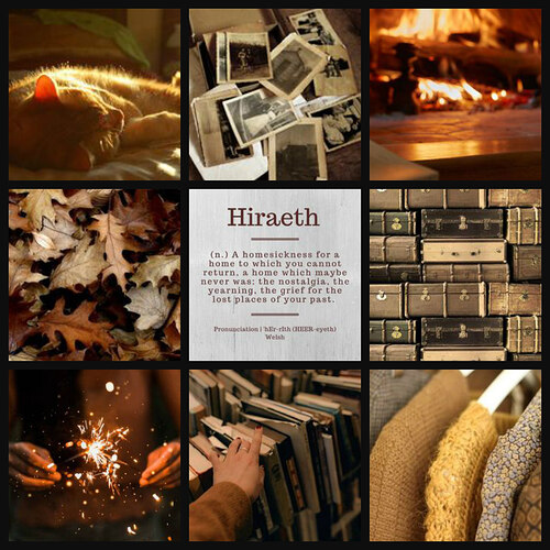 homesick collage