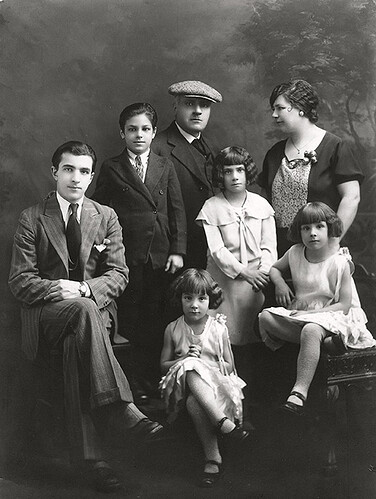 1920's family