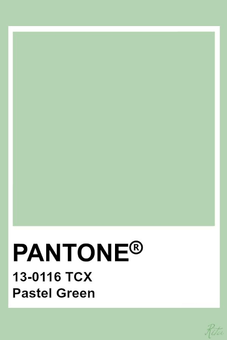 Pantone 13-0221 Tpx Pistachio Green Color