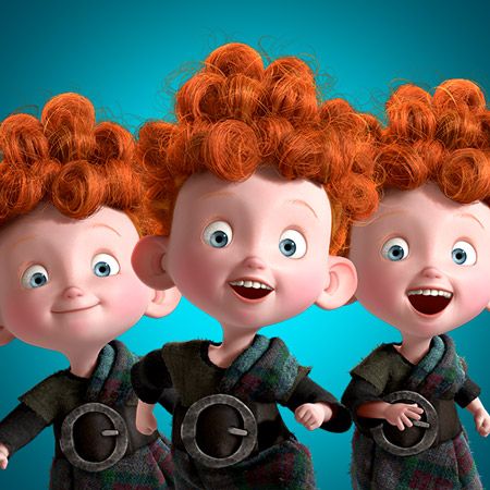 The Triplets - [name_f]Merida[/name_f]'s [name_u]Baby[/name_u] Brothers (With images) | [name_u]Brave[/name_u] ...